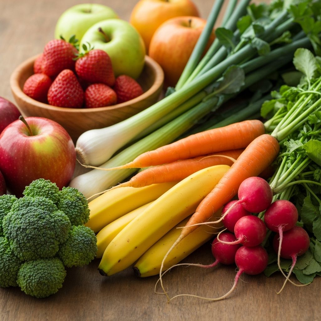 Food sources of essential vitamins